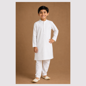 20-KP WHITE KURTAPAYJAMA 1 TO 10 K.T.