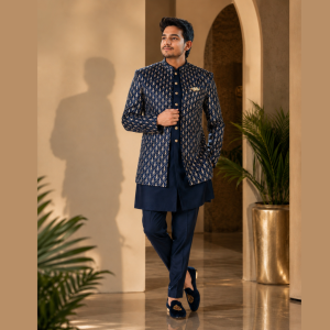 33-IW25202 SHERWANI S-42 S.P.E.W.-GARMENTS-MENS-ETHNIC WEAR
