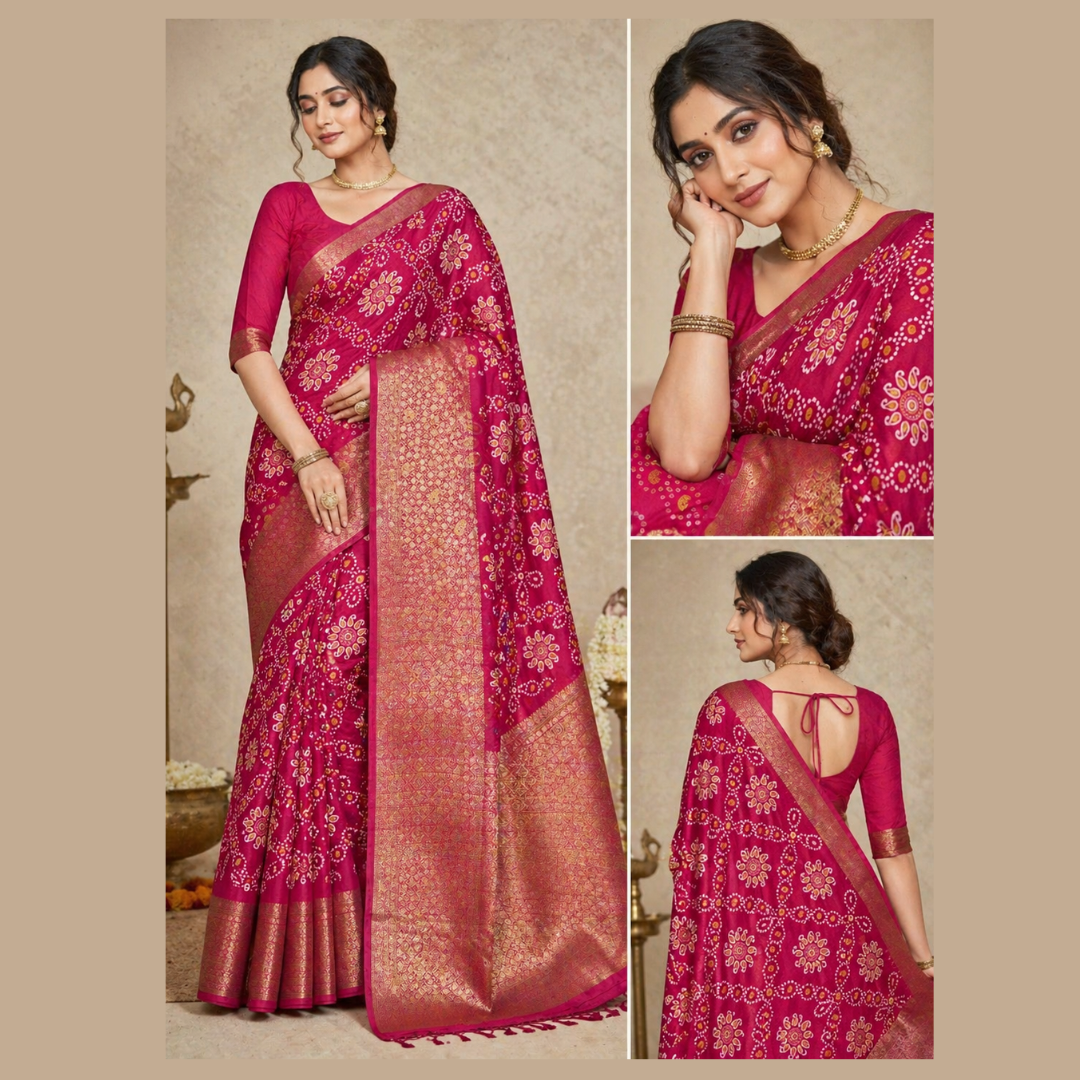 WOMENS-SAREE Sheetal Saree- 6 Yard