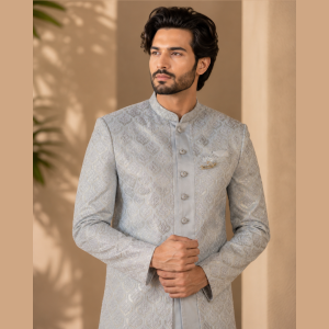 34-IW25166 SHERWANI S-44,S.P.E.W-GARMENTS-MENS-ETHNIC WEAR